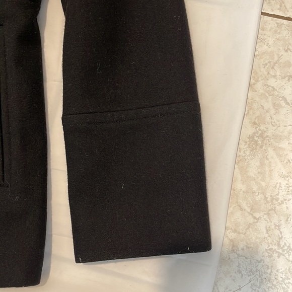 Michael Kors women’s black pea coat size S - Picture 4 of 14